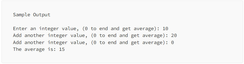 average calculator