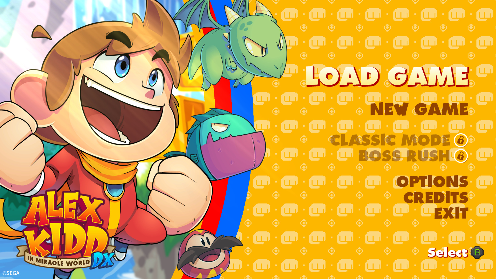 Game UI Title Screen