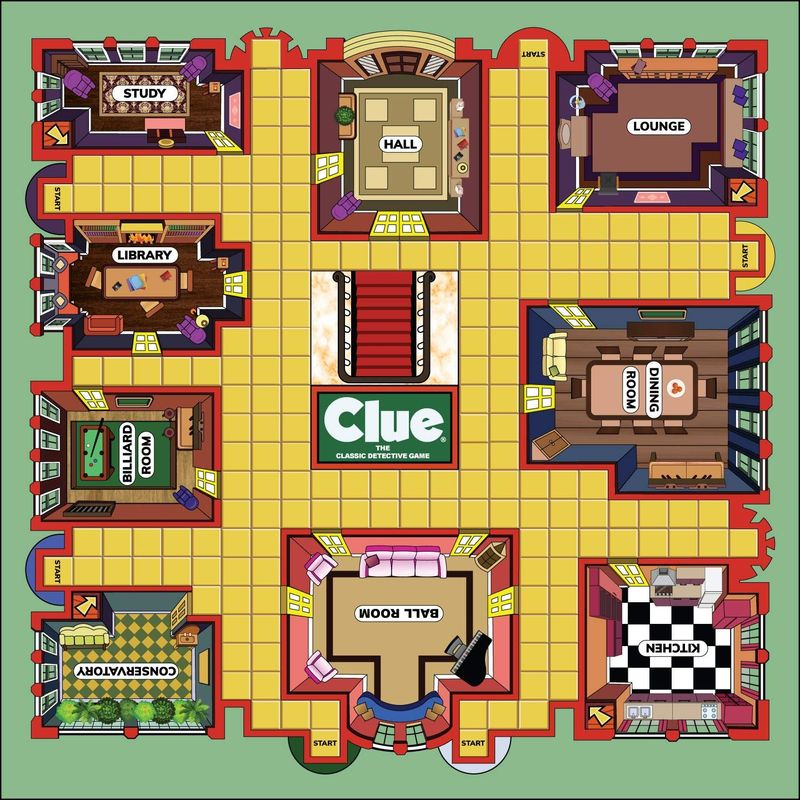 Clue Board Game