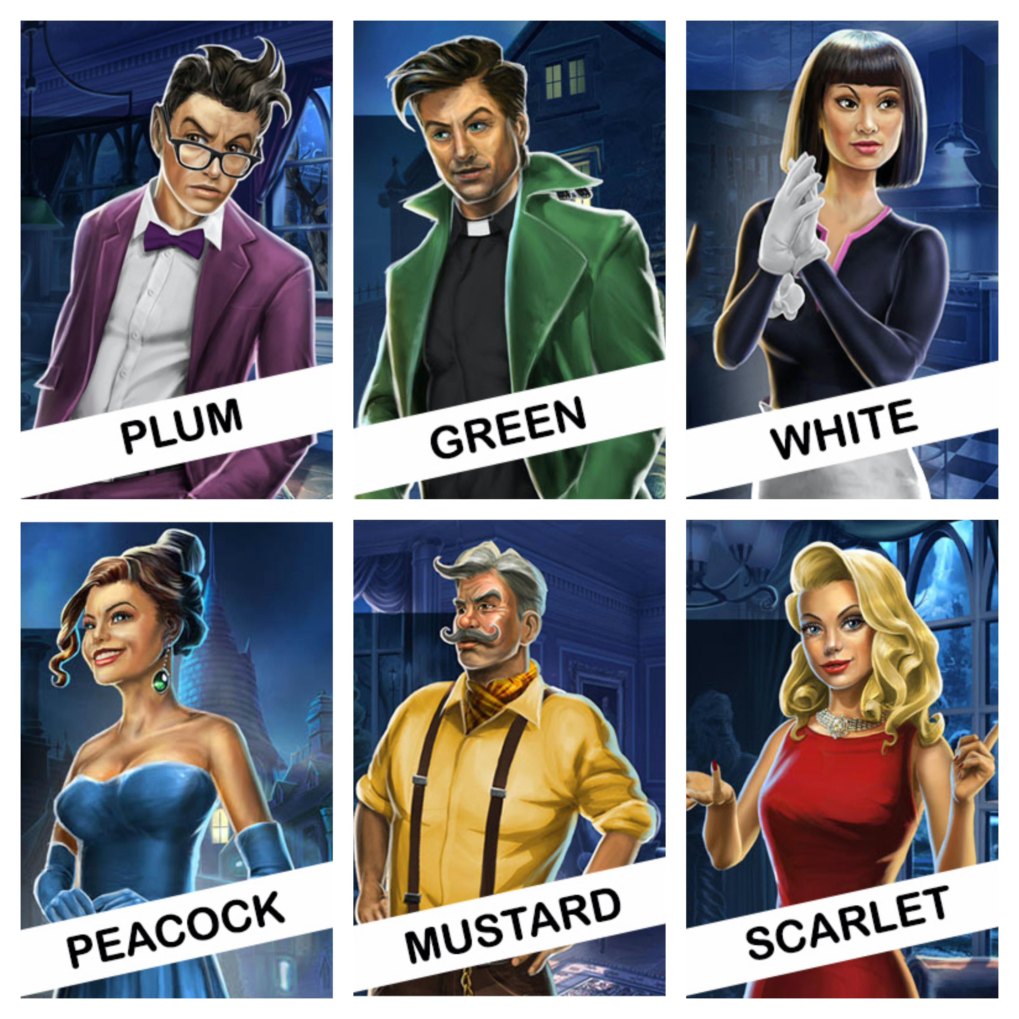Clue Characters