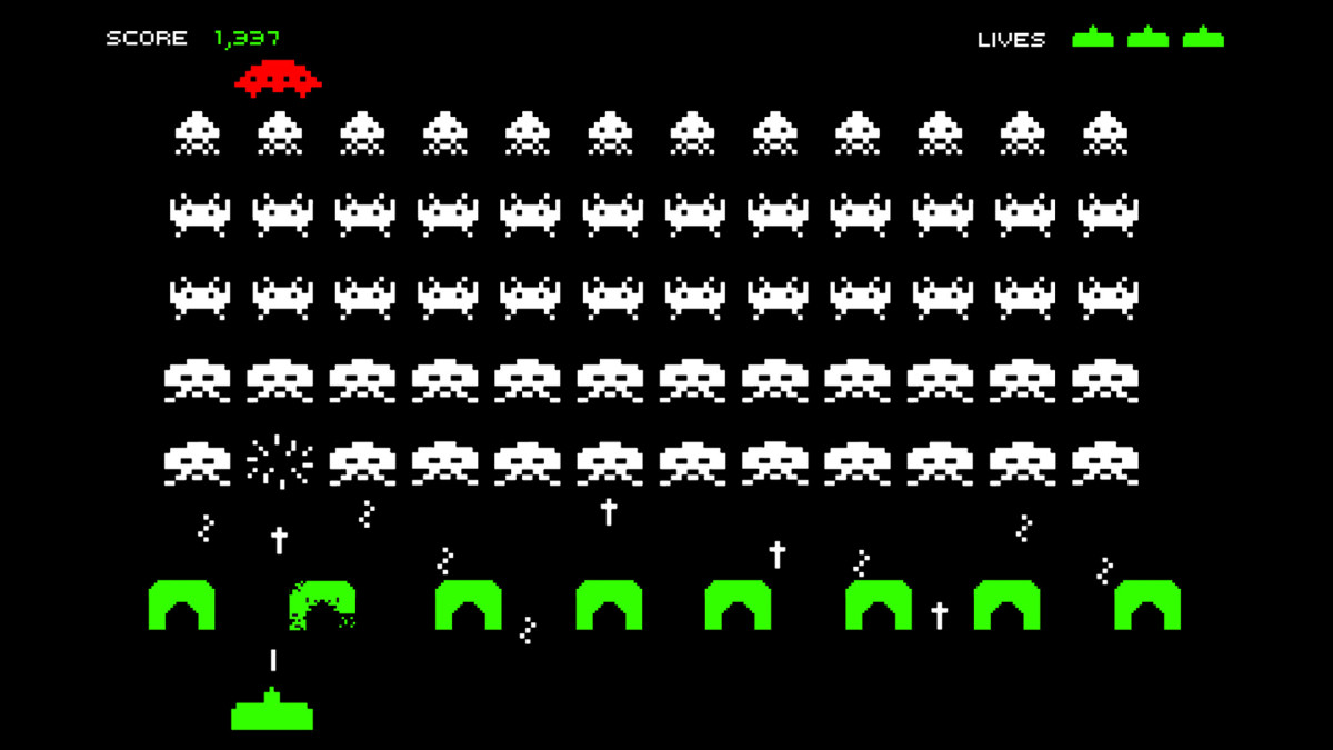 Space Invaders Game Play